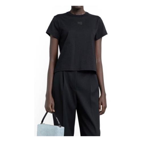 T-Shirts Alexander Wang , Black , Dames