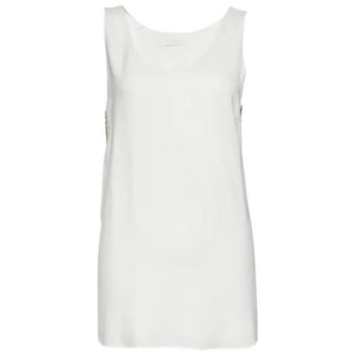 Pre-owned Fabric tops Chloé Pre-owned , White , Dames