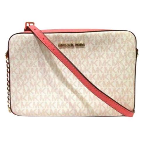 Pre-owned Canvas shoulder-bags Michael Kors Pre-owned , Pink , Dames