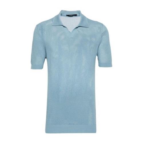 Polo Shirts Tagliatore , Blue , Heren