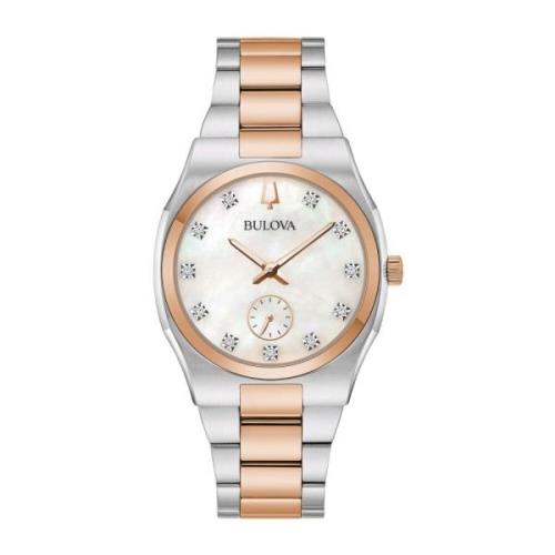 Dames Stalen Kwartshorloge Bulova , Yellow , Dames