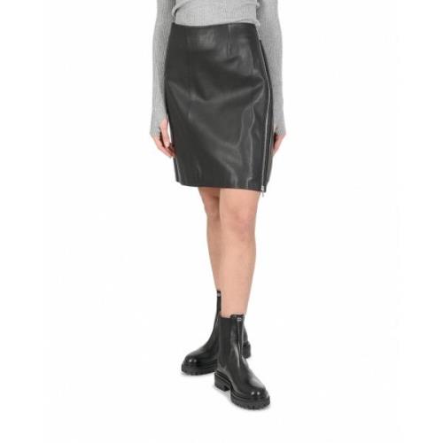 Midi Skirts Hugo Boss , Black , Dames