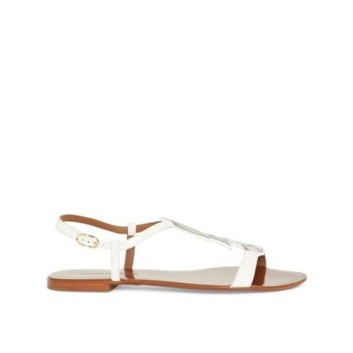 Flat Sandals Dolce & Gabbana , White , Dames