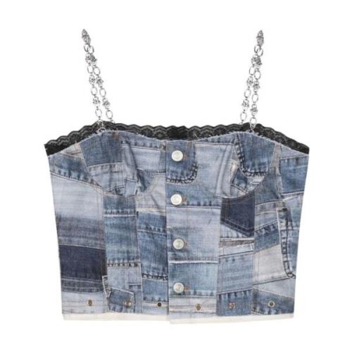 Sleeveless Tops Andersson Bell , Blue , Dames