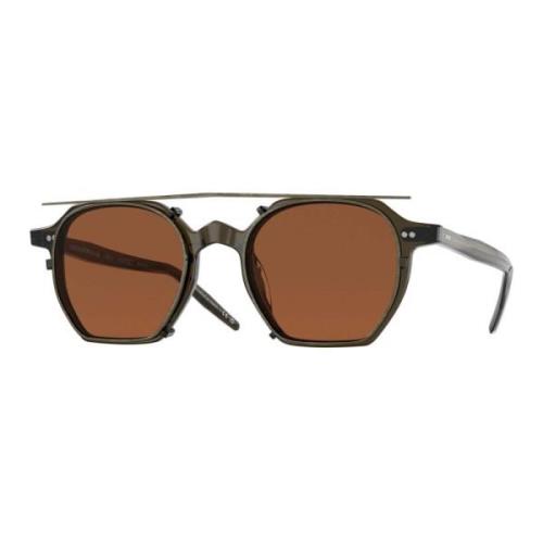 G. Ponti Sunglasses Dark Military Bronze Oliver Peoples , Black , Here...