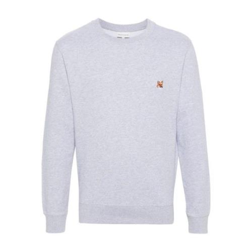 Grijze Sweaters voor Mannen Maison Kitsuné , Gray , Heren