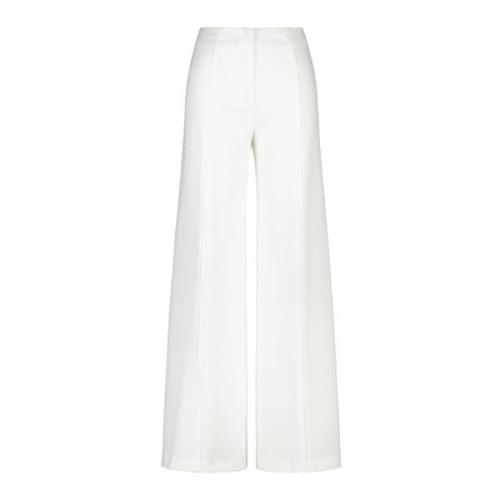 Wide Trousers Liviana Conti , White , Dames