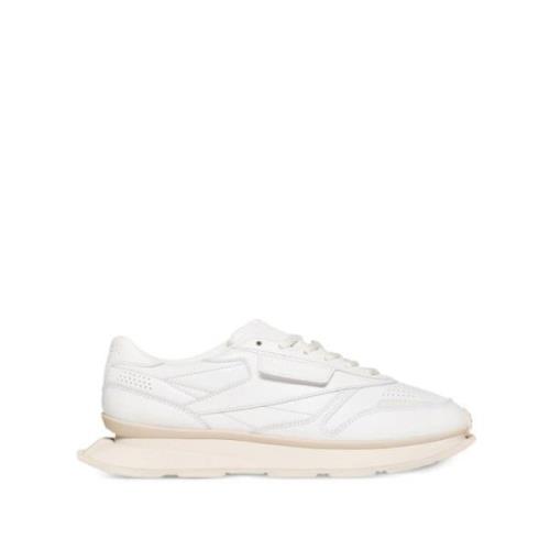 Witte Leren Sneakers Reebok , White , Heren