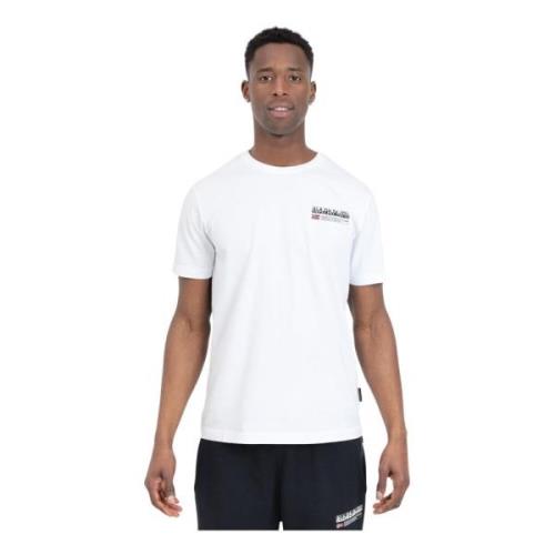 T-Shirts Napapijri , White , Heren