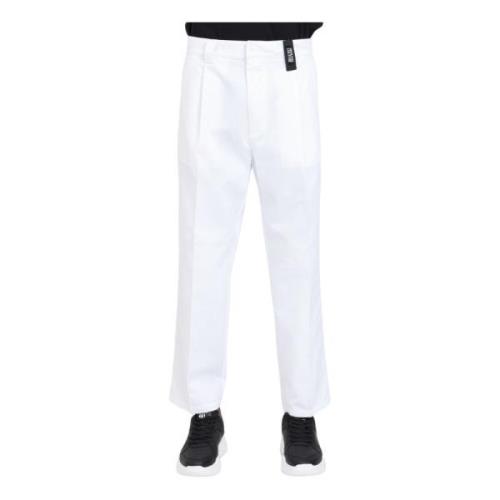 Straight Trousers Versace Jeans Couture , White , Heren