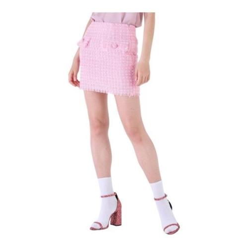 Short Skirts Silvian Heach , Pink , Dames