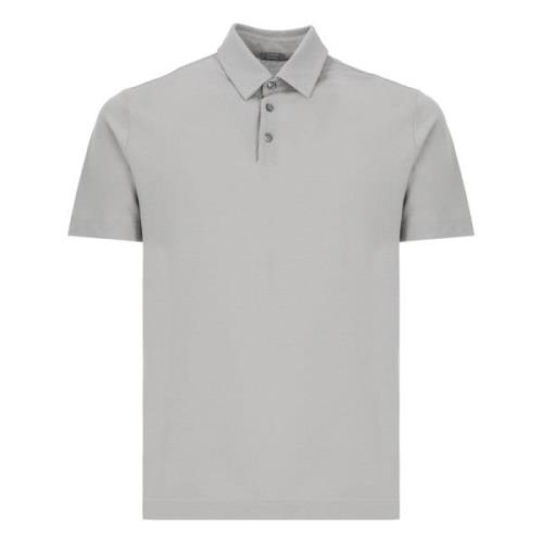 Polo Shirts Zanone , Gray , Heren