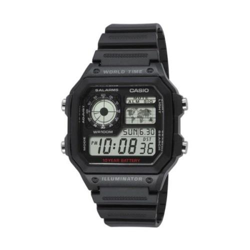 Watches Casio , Black , Heren