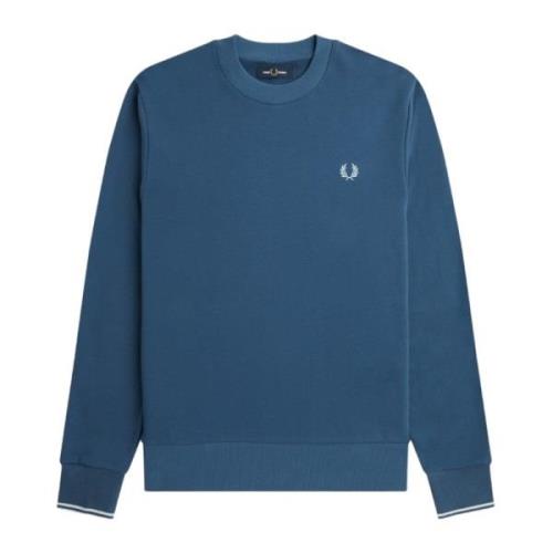 Sweatshirts Fred Perry , Blue , Heren