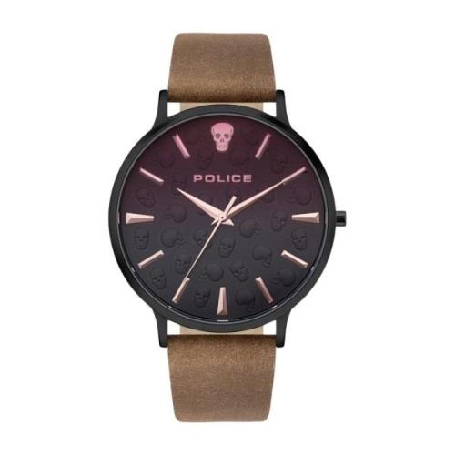 Watches Police , Black , Heren