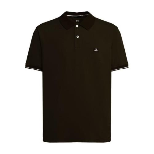 Klassieke Polo Shirt - M C.p. Company , Black , Heren