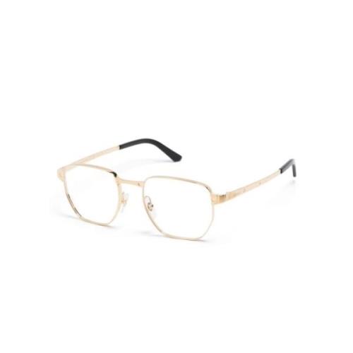 Gouden Optisch Frame voor Dagelijks Gebruik Cartier , Yellow , Heren