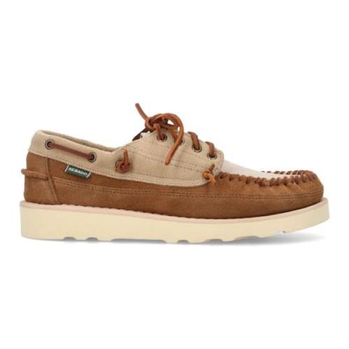 Sailor Shoes Sebago , Brown , Heren