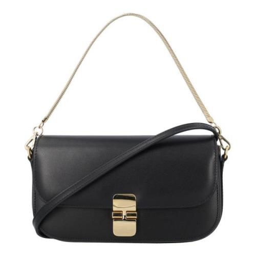 Grace Chain Clutch Tas A.p.c. , Black , Dames