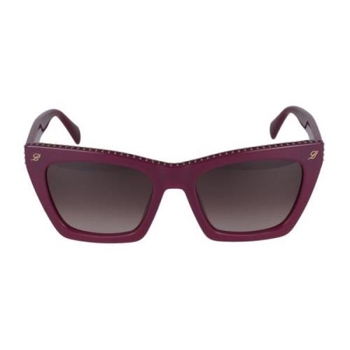 Stijlvolle zonnebril Sbm837S Blumarine , Purple , Dames