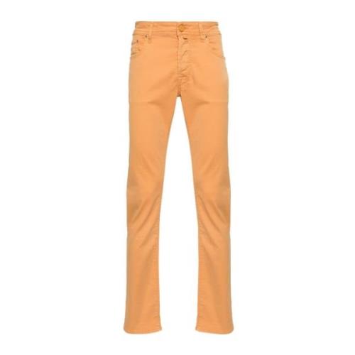Slim-fit Jeans Jacob Cohën , Orange , Heren