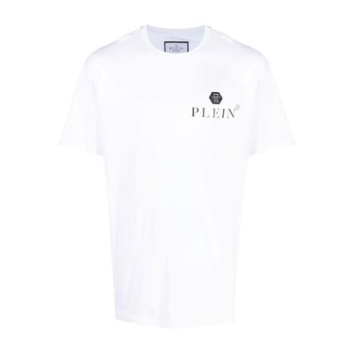 T-Shirts Philipp Plein , White , Heren