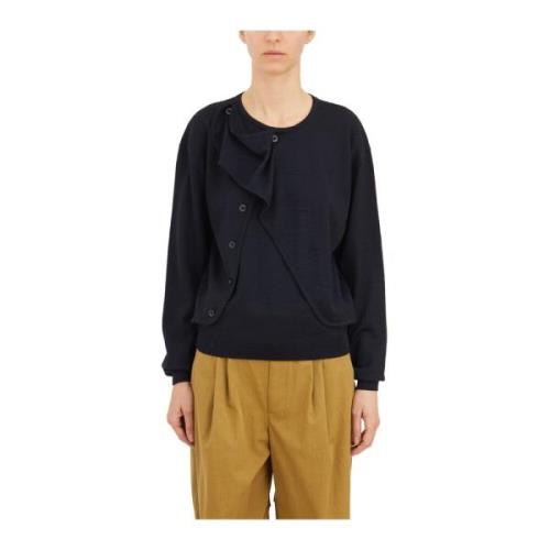 Round-neck Knitwear Lemaire , Blue , Dames