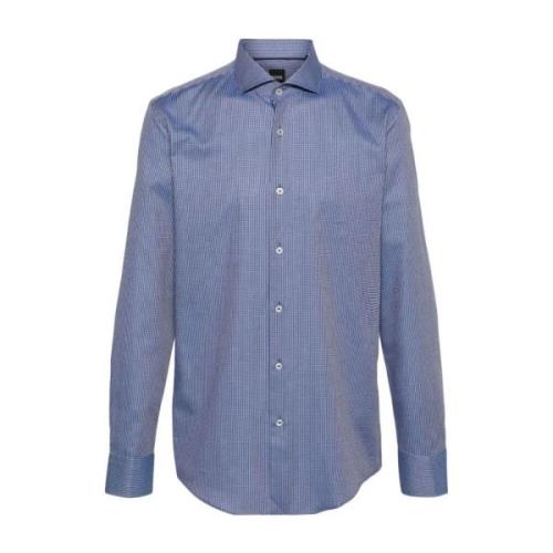 Casual Shirts Hugo Boss , Blue , Heren