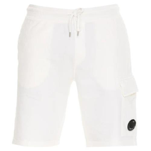 Klassieke katoenen bermuda shorts C.p. Company , White , Heren