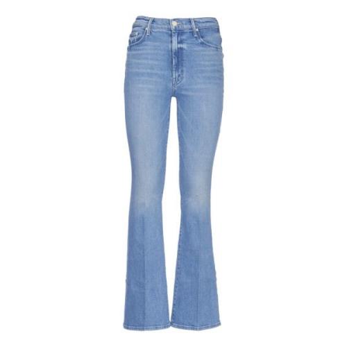 Flared Jeans Mother , Blue , Dames