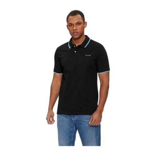 Polo Shirts Guess , Black , Heren