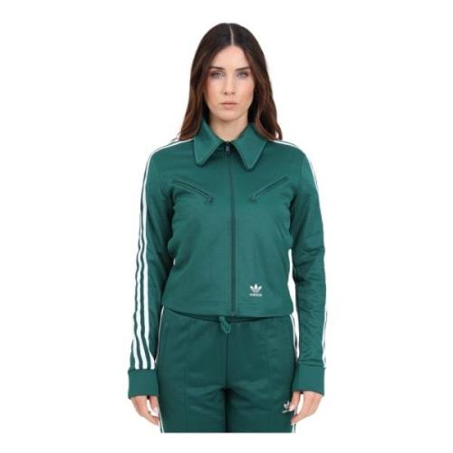 Zip-throughs Adidas Originals , Green , Dames