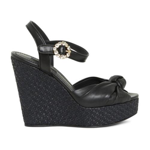 Wedges Dolce & Gabbana , Black , Dames