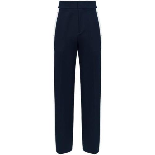 Wide Trousers Alexander McQueen , Blue , Heren