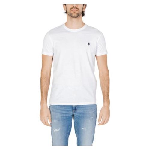 T-Shirts U.s. Polo Assn. , White , Heren