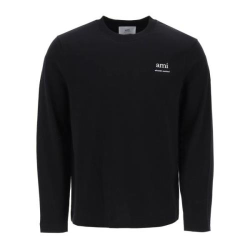 Sweatshirts Ami Paris , Black , Dames