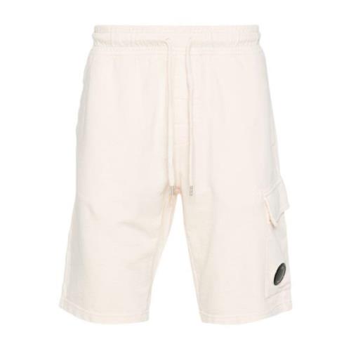 Lens Detail Shorts C.p. Company , Beige , Heren