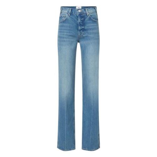 Straight Jeans Anine Bing , Blue , Dames