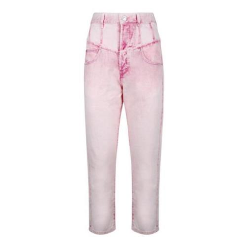 Straight Jeans Isabel Marant , Pink , Dames