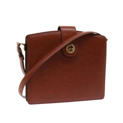 Pre-owned Leather louis-vuitton-bags Louis Vuitton Vintage , Brown , D...