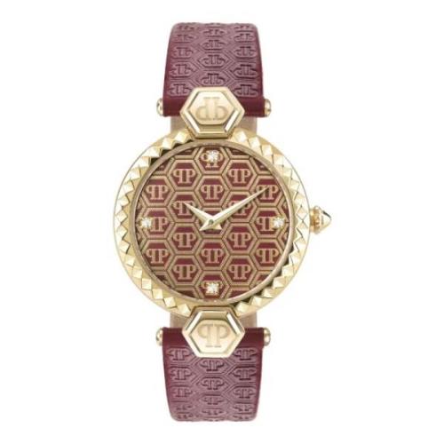 Fabric watches Philipp Plein , Yellow , Dames