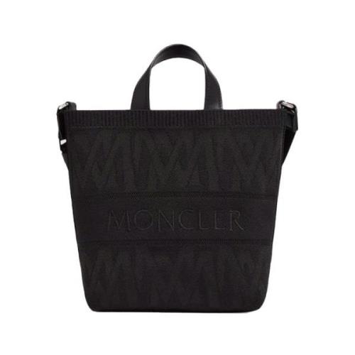 Tote Bags Moncler , Black , Dames