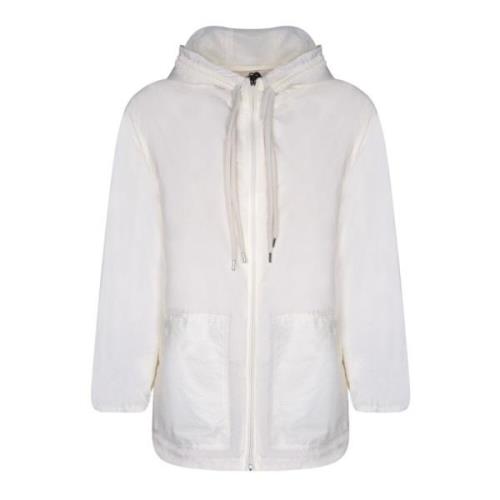 Light Jackets Moncler , White , Dames