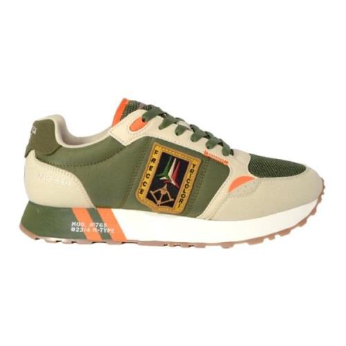 Tricolori Running Sneakers Groen Aeronautica Militare , Multicolor , H...