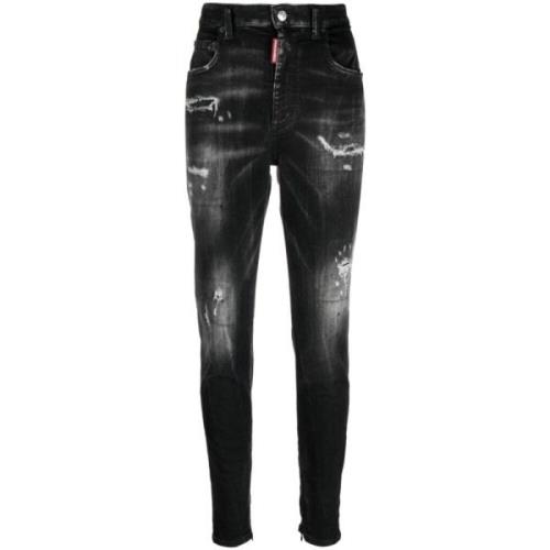Slim-fit Jeans Dsquared2 , Black , Dames