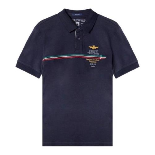 Shirts Aeronautica Militare , Blue , Heren