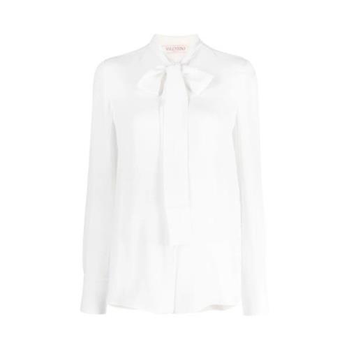 Shirts Valentino , White , Dames
