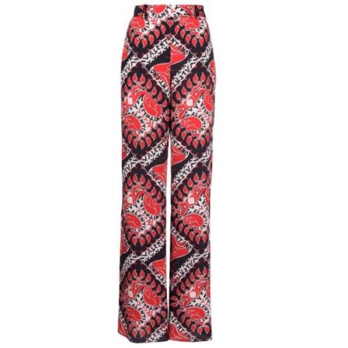 Wide Trousers Valentino , Multicolor , Dames