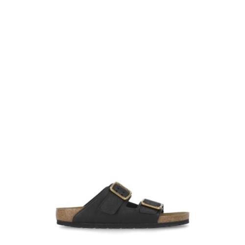 Sliders Birkenstock , Black , Heren