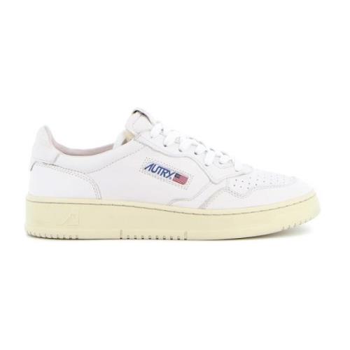Vintage Style Low-Top Sneakers Autry , White , Heren